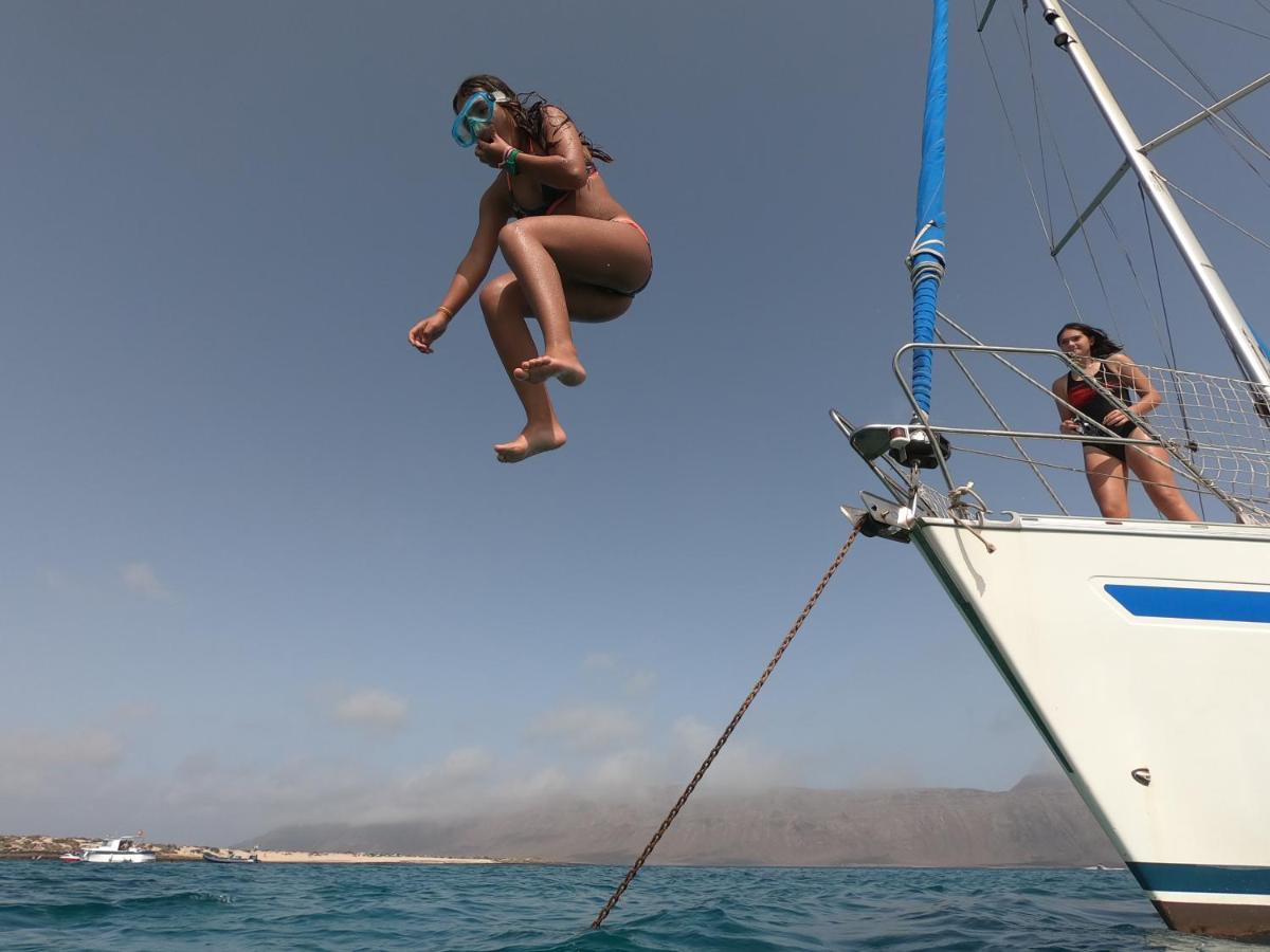 Magnifico Barco En La Graciosa Hotell Caleta de Sebo Eksteriør bilde